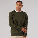 Mężczyźni bluza z okrągłym dekoltem retina Khaki