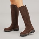 Bottes hautes Klara femmes Marron