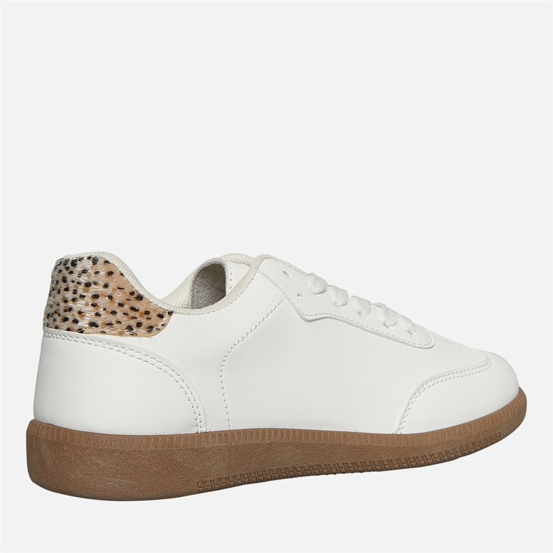 Baskets Brae Soul Jayla femmes Blanc/Leopard - Image 5