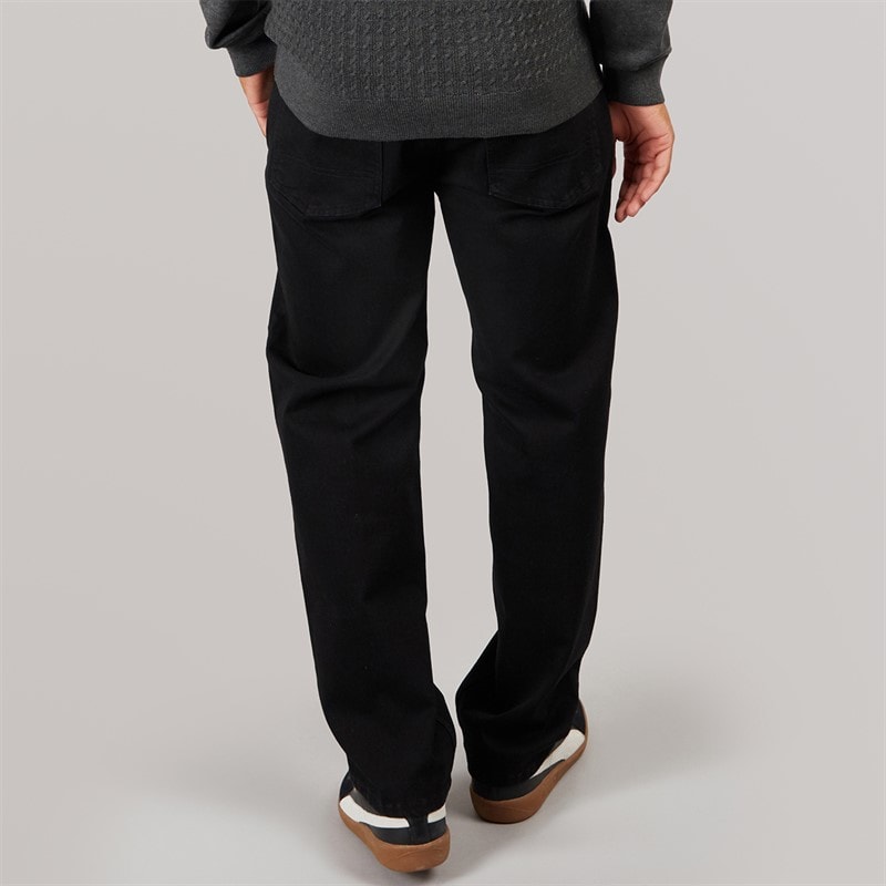Jean droit en denim hommes Blackwash - Image 2