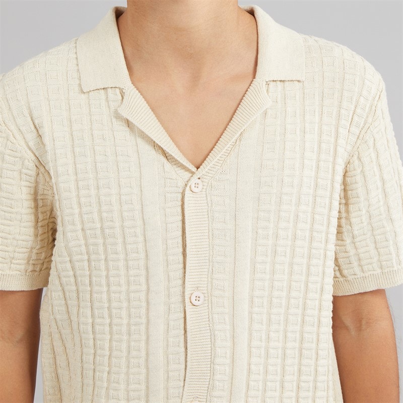 Polo Seeger garçons Ecru Marl - Image 3