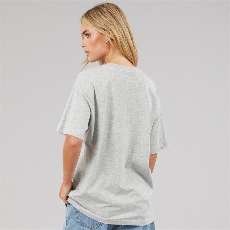 T-shirt Los Angeles femmes Gris Marl/Vert/Gold - Image 2