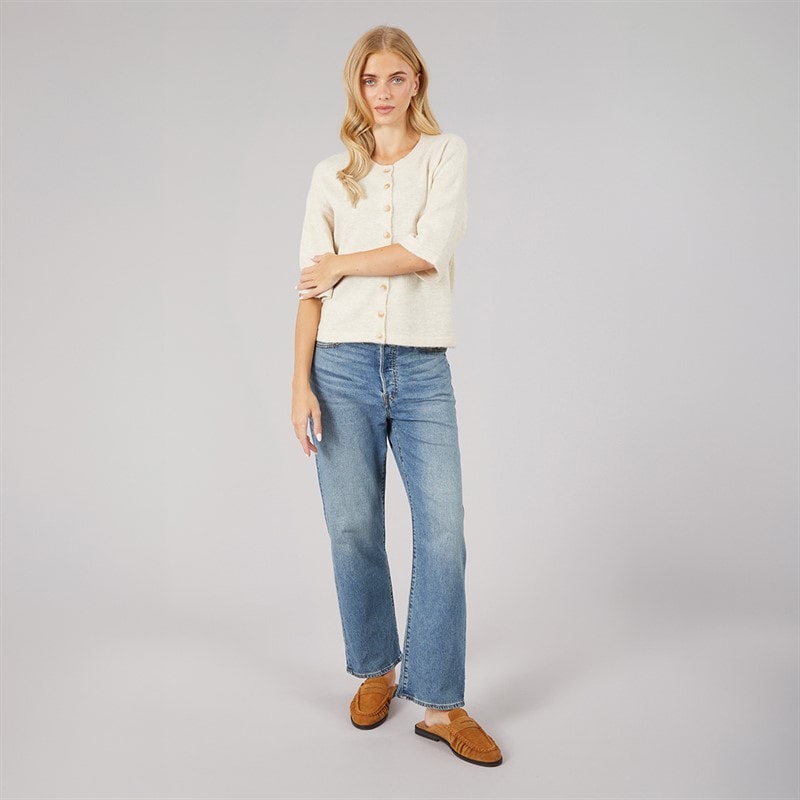 Cardigan à manches courtes Marshal femmes Oatmeal - Image 3
