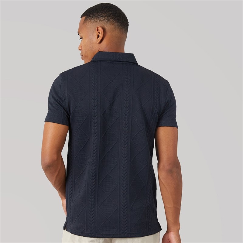 Polo renix hommes Marine foncé - Image 2