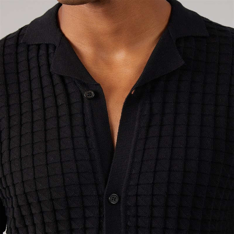 Herren - Myah Shirt Jet Black - Bild 3