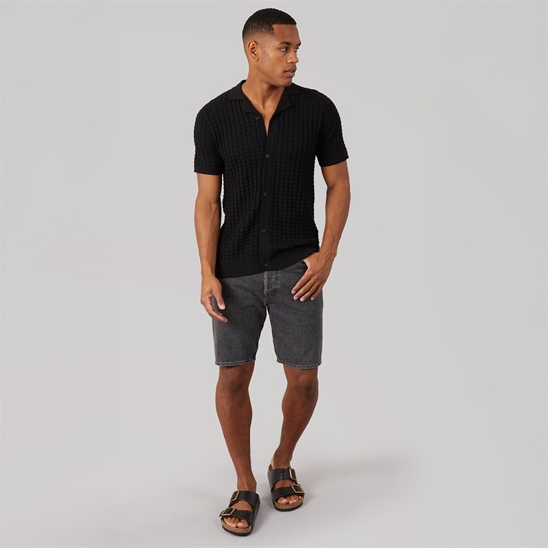 Herren - Myah Shirt Jet Black - Bild 4
