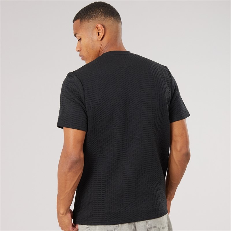 Herren - Tremont Oversize-Passform Rundhals-T-Shirt Jet Black - Bild 2