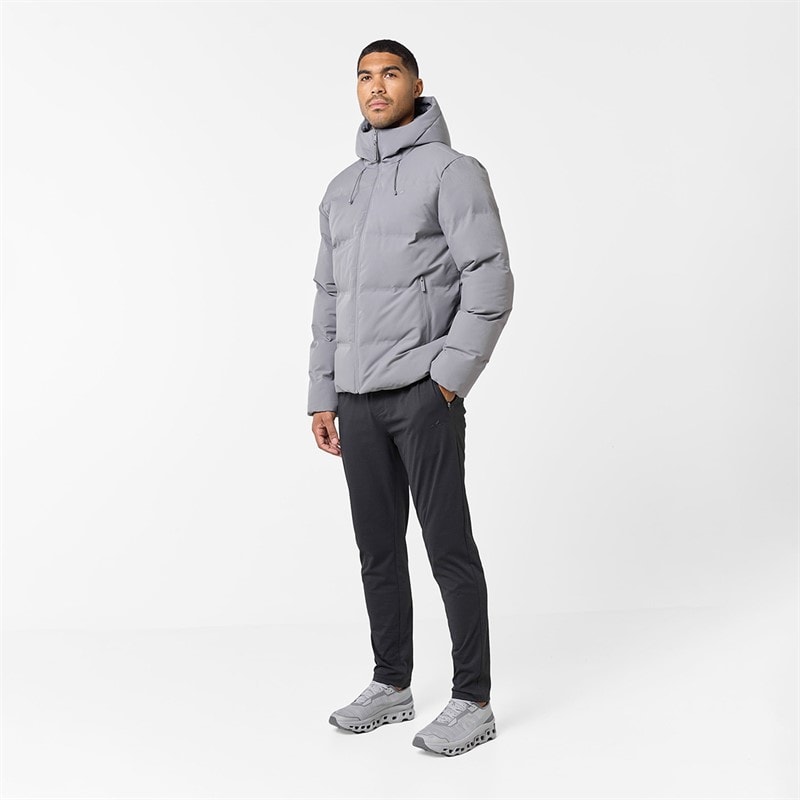 Manteau matelassé thermoscellé hommes Gris - Image 2