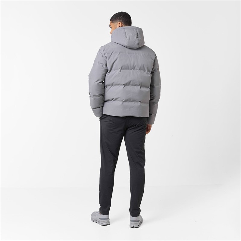 Manteau matelassé thermoscellé hommes Gris - Image 3