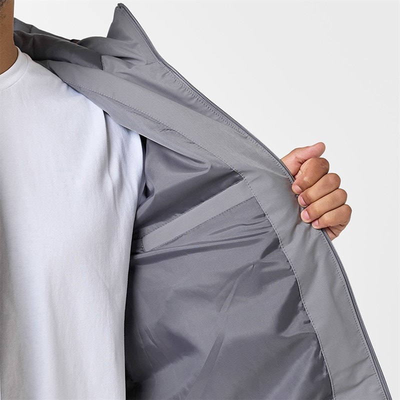 Manteau matelassé thermoscellé hommes Gris - Image 5