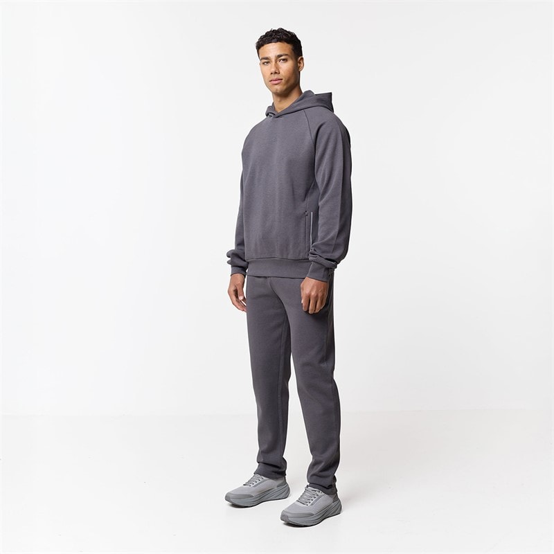 Mężczyźni joggery apex interlock z otwartym dołem Charcoal – zdjęcie  2