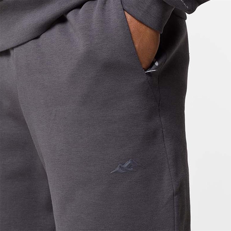 Mężczyźni joggery apex interlock z otwartym dołem Charcoal – zdjęcie  4