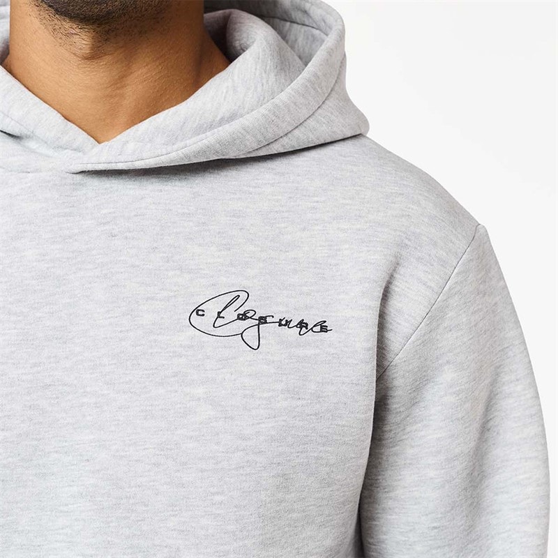 Mężczyźni bluza z kapturem signature studios Grey Marl – zdjęcie  3