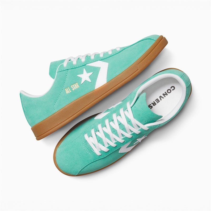 All Star classic trainer suède trainers Archive Sea Green/Wit/Gum - Afbeelding 4
