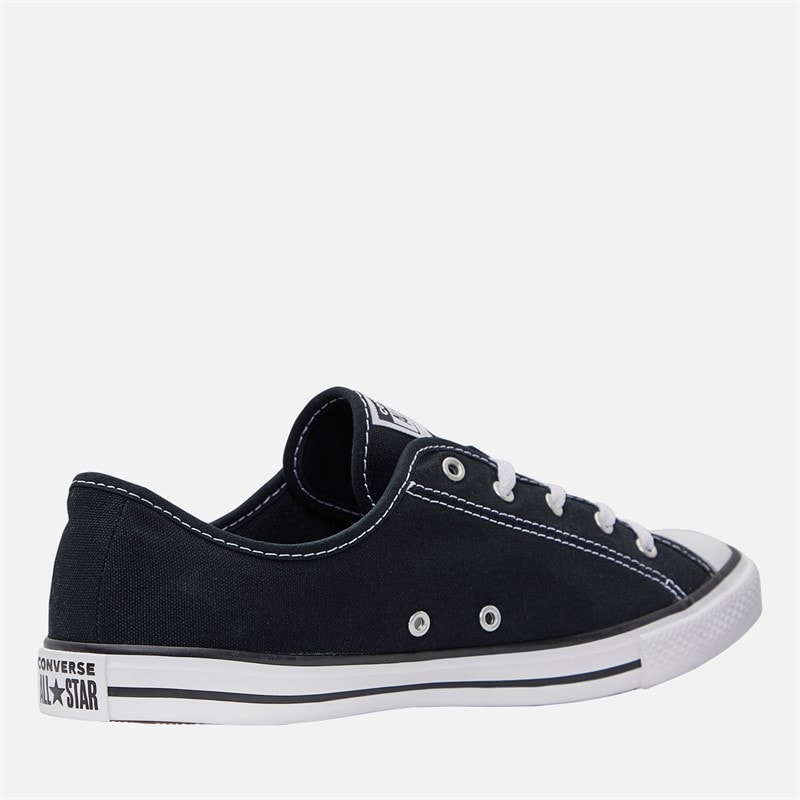 Dames chuck taylor all star delicate canvas sneakers Zwart/Wit/Zwart - Afbeelding 5