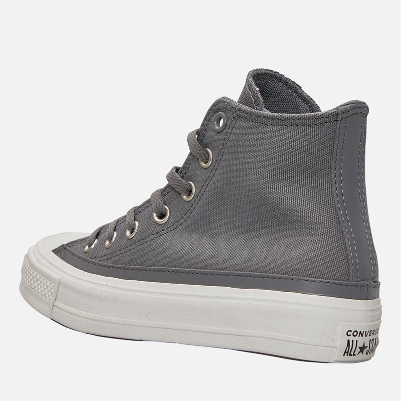 Chuck Taylor all star hi podwójne sznurowadła trampki Sharkskin/Vintage White – zdjęcie  5