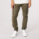 Heren frenton cargobroek Khaki