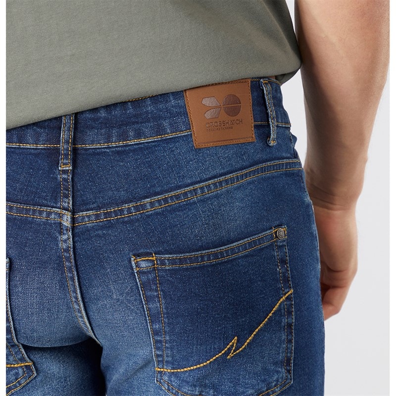 Heren bandol straight fit jeans Dark Wash - Afbeelding 3