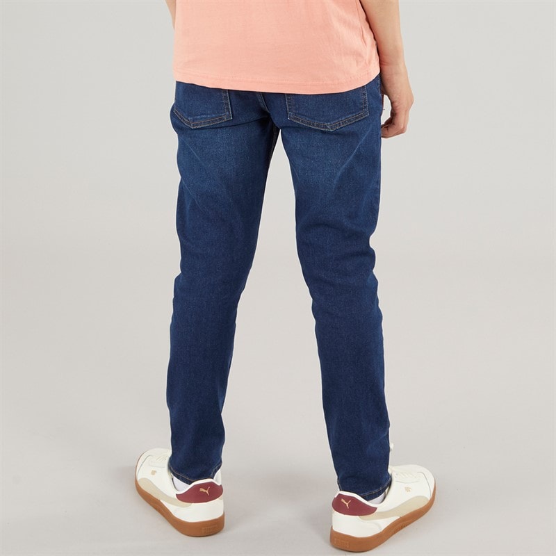 Chłopcy jeansy slim fit Dark Wash – zdjęcie  2