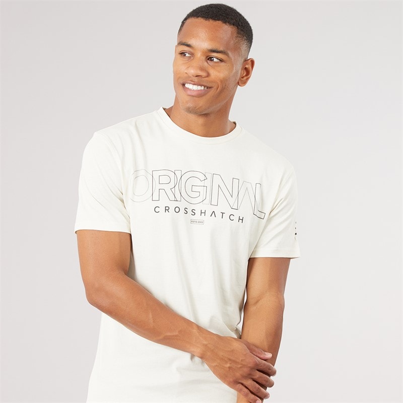 T-shirt Carrimoore hommes Off White - Image 1