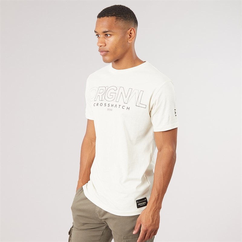 T-shirt Carrimoore hommes Off White - Image 3
