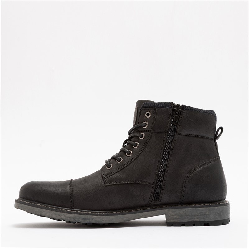 Bottes de travail Barrie à sangle hommes Noir - Image 3