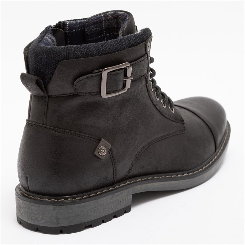 Bottes de travail Barrie à sangle hommes Noir - Image 4