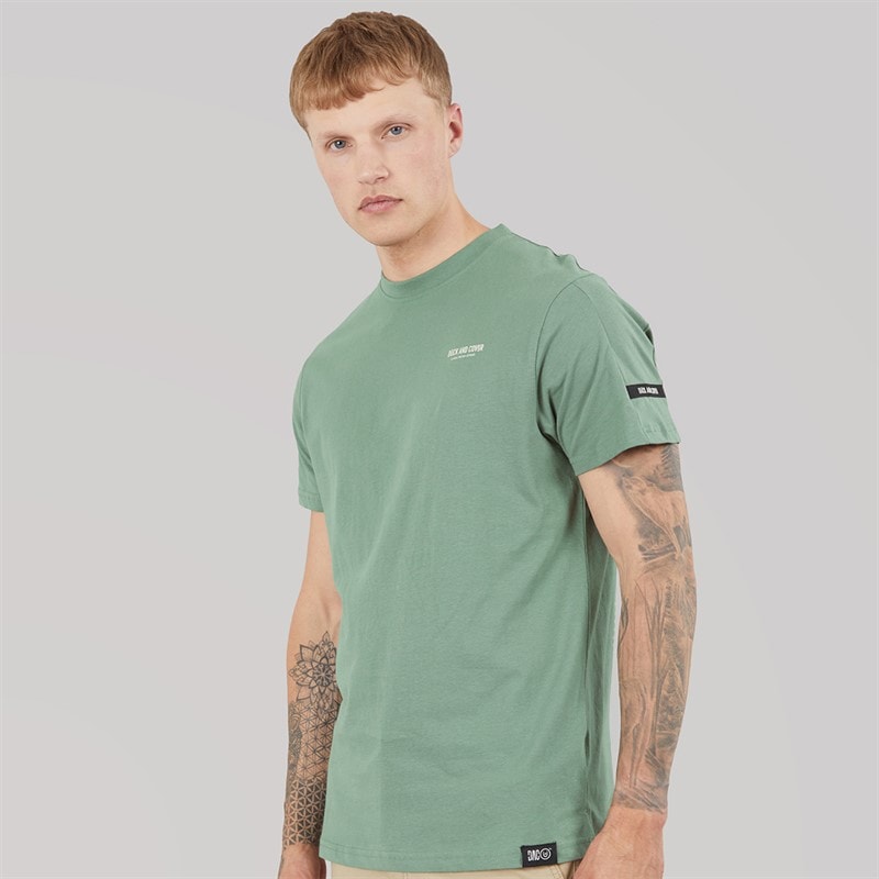 Mężczyźni t-shirt landway Olive – zdjęcie  2