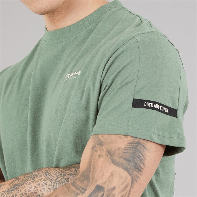 Mężczyźni t-shirt landway Olive – zdjęcie  5