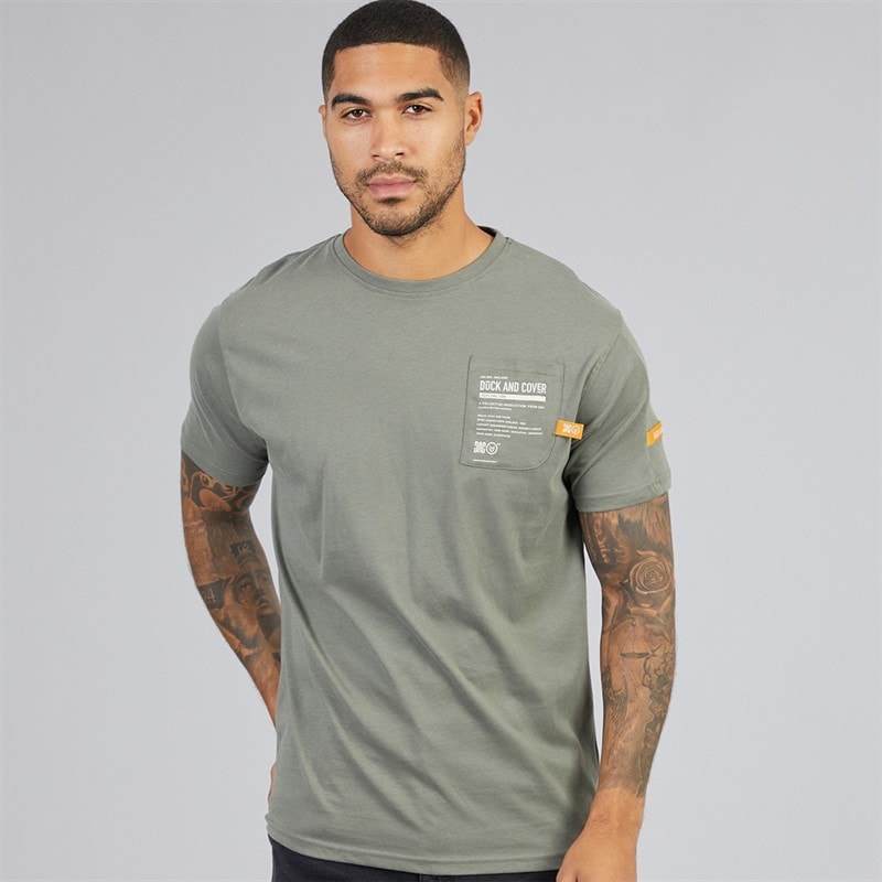 Herren - Adamsberg Carbon T-Shirt Dark Olive - Bild 1