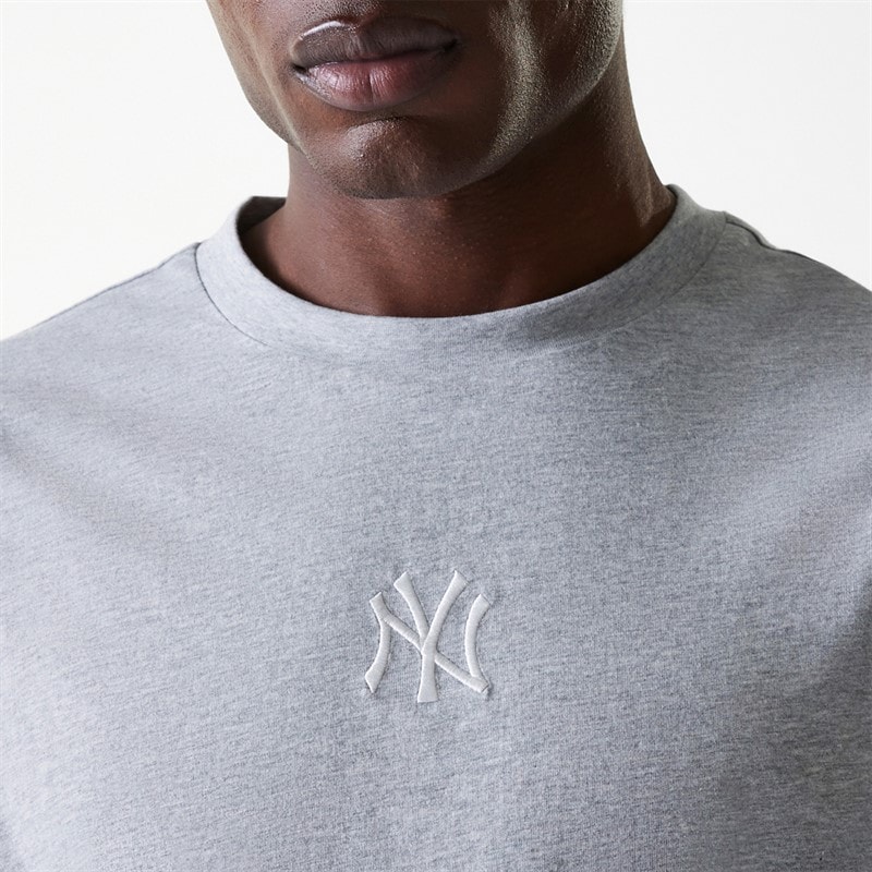 Heren new york yankees t-shirt Medium Grey - Afbeelding 3