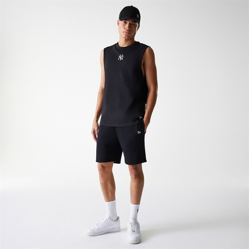 Mężczyźni szorty New York Yankees Czarny – zdjęcie  3