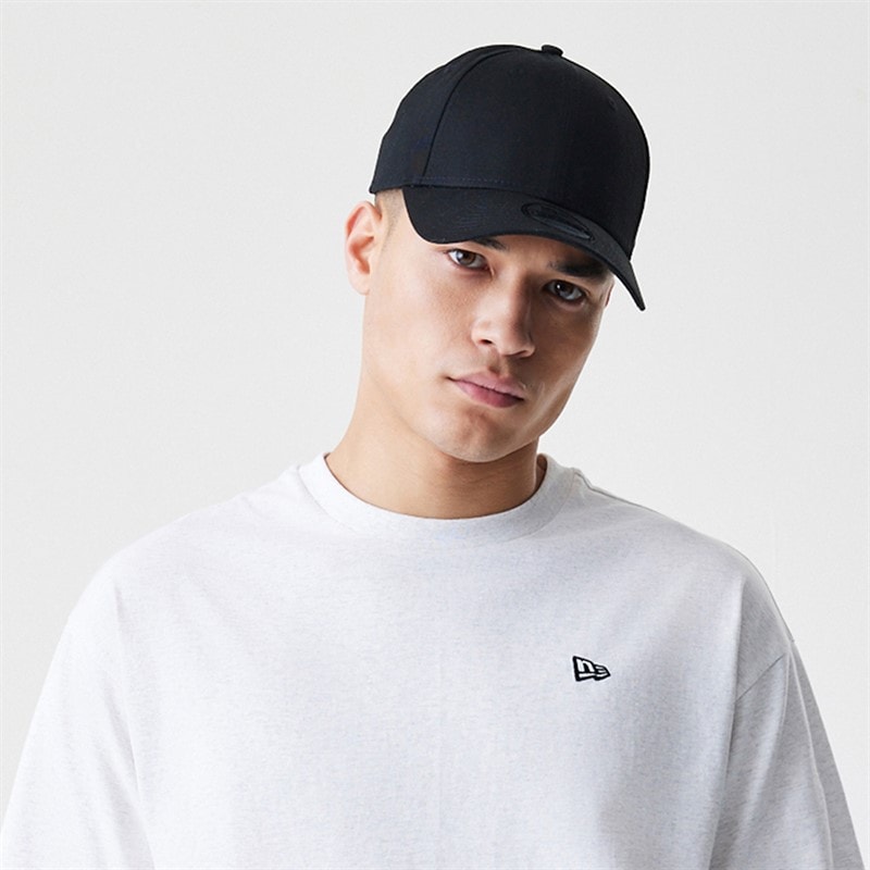 Heren new eera essentials t-shirt Grijs - Afbeelding 3