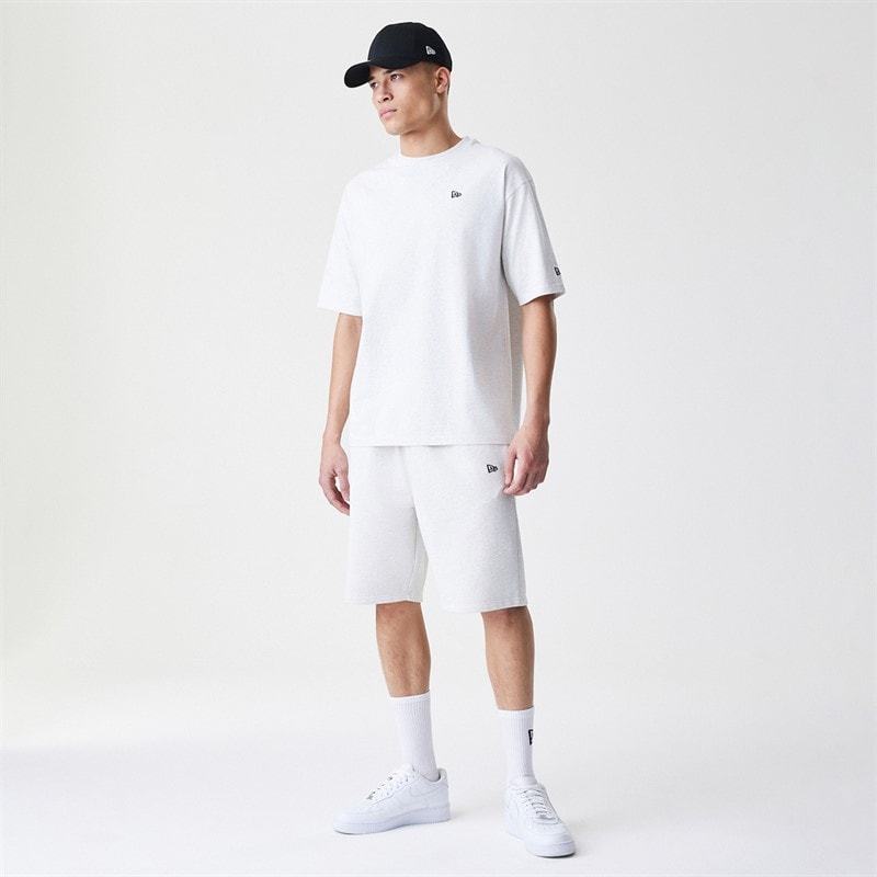 Heren new eera essentials t-shirt Grijs - Afbeelding 4