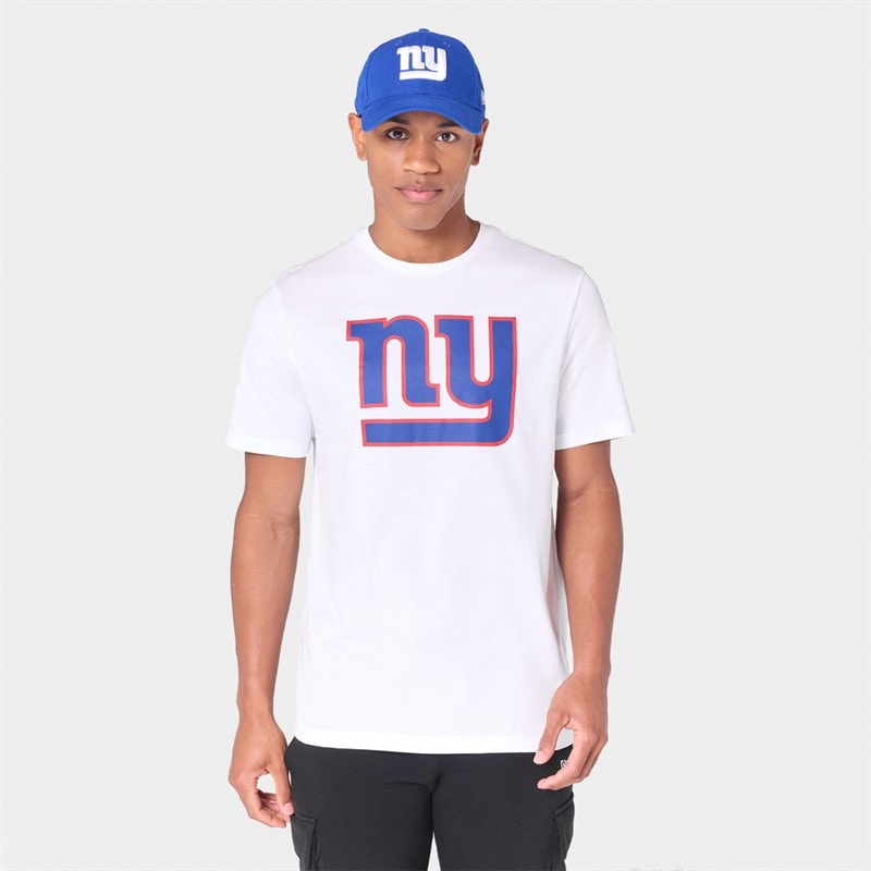Heren new york giants t-shirt Wit - Afbeelding 1
