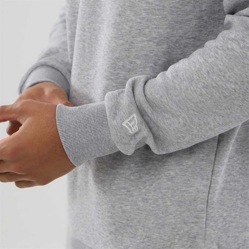 Mężczyźni bluza Heather Grey/Biały – zdjęcie  4