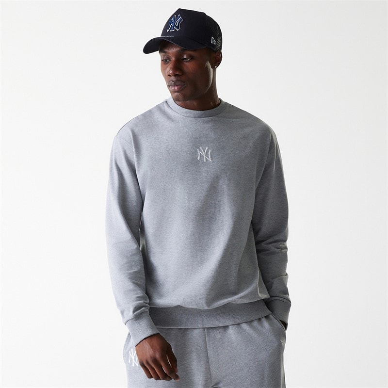 Heren new york yankees trui Heather Grey - Afbeelding 1