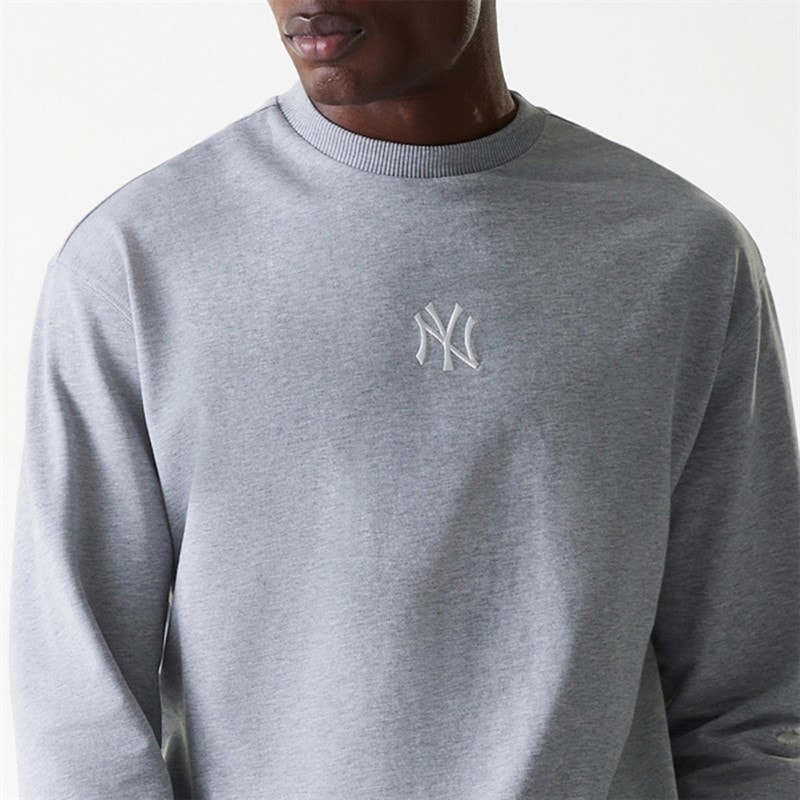 Heren new york yankees trui Heather Grey - Afbeelding 3