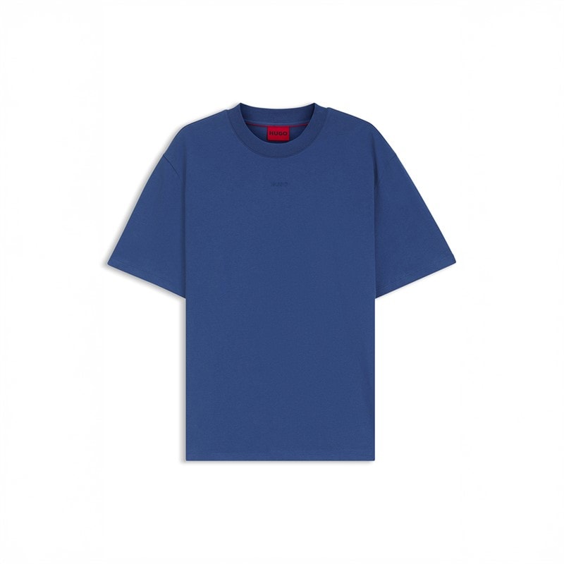 HUGO Mężczyźni t-shirt Dapolino - Średni Blue
