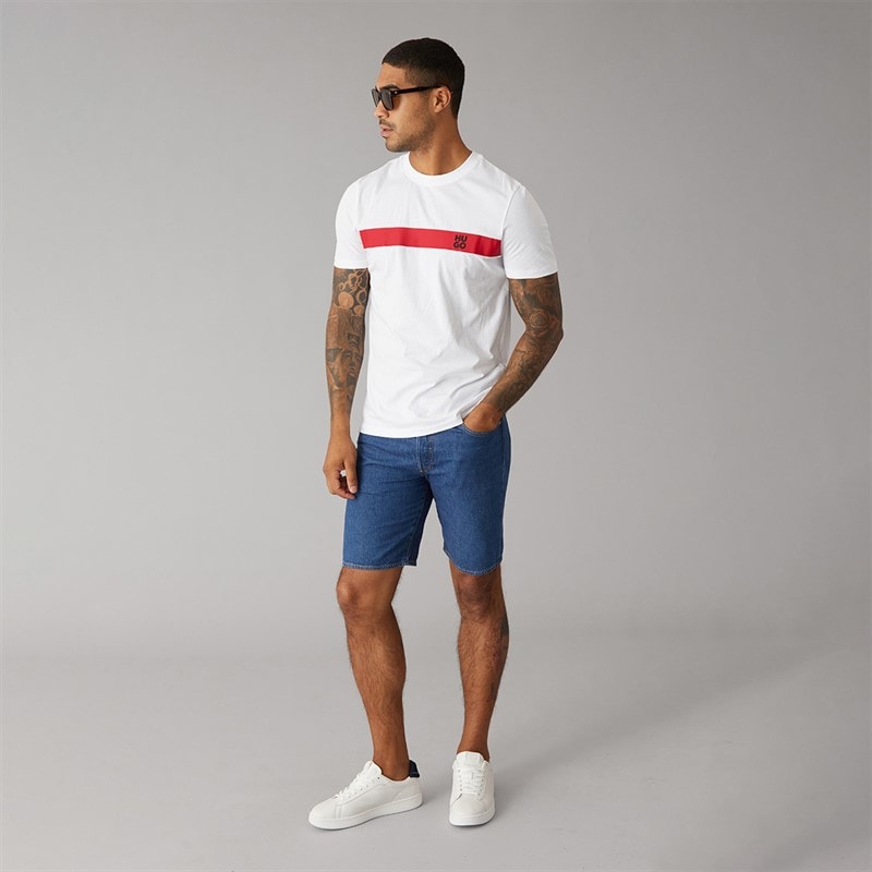 T-shirt Dzokis hommes Blanc - Image 4