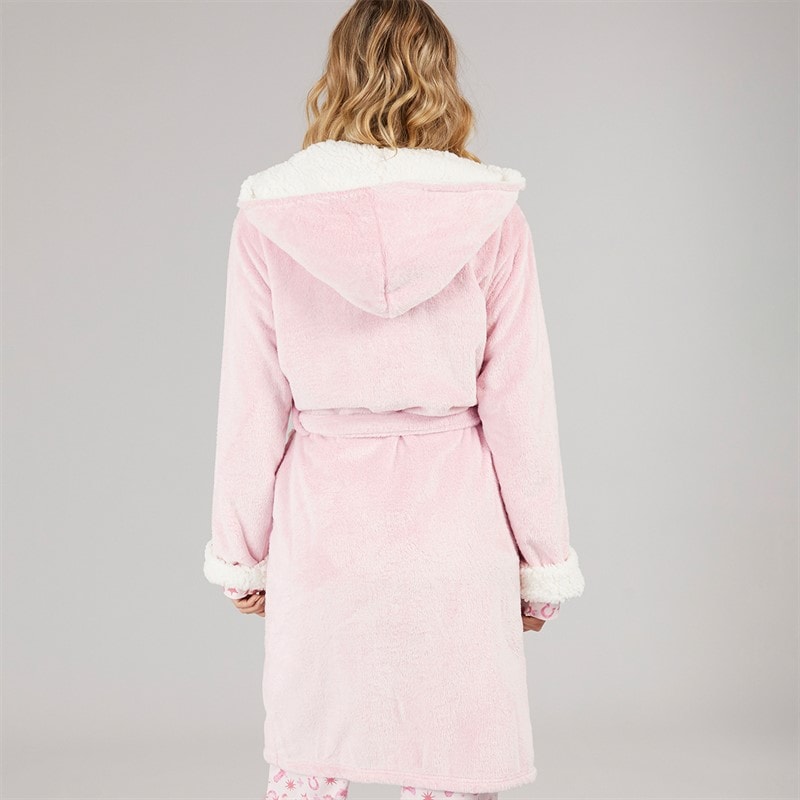 Damen - Rhiannon Morgenmantel Pink - Bild 2