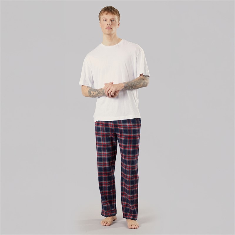Pantalon en flanelle Folau hommes Red Check - Image 4