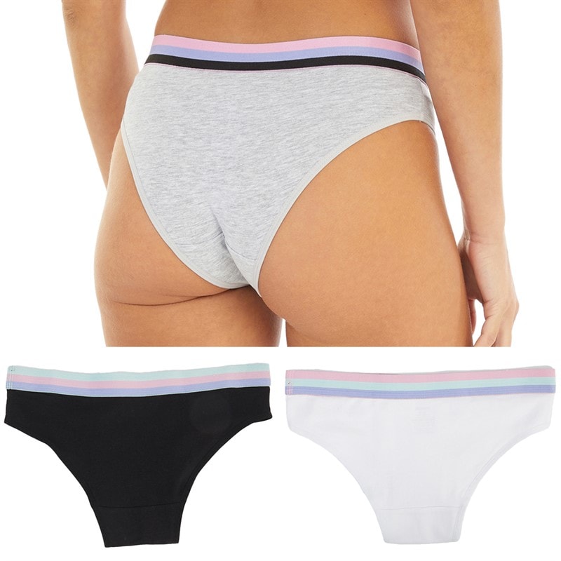 Damskie majtki Morgana w opakowaniu 3 sztuki Assorted – zdjęcie  2