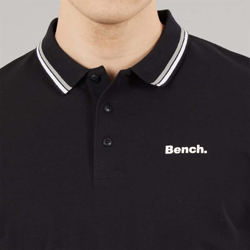Herren - Gruff Polo-Shirt Schwarz - Bild 3