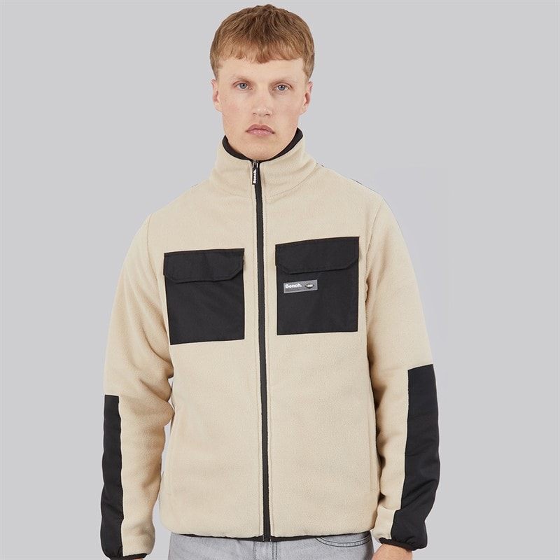 Heren anders fleece Stone - Afbeelding 3
