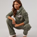 Dames siloh trainingspak Khaki Ash
