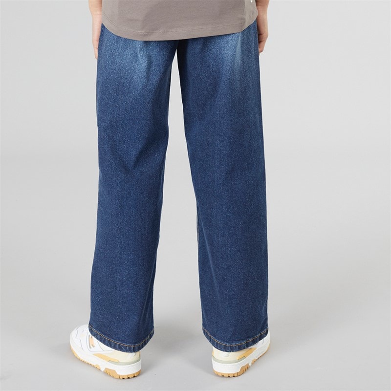 Meisjes maxina wijde jeans Dark Wash - Afbeelding 2