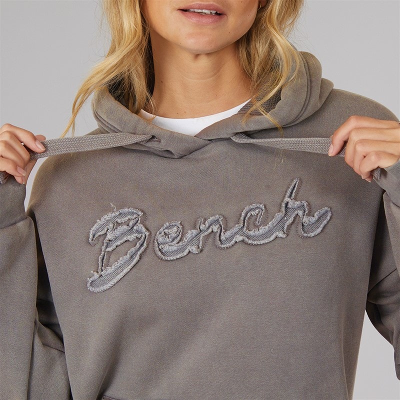 Sweat à capuche Trait femmes Graphite Grey - Image 3