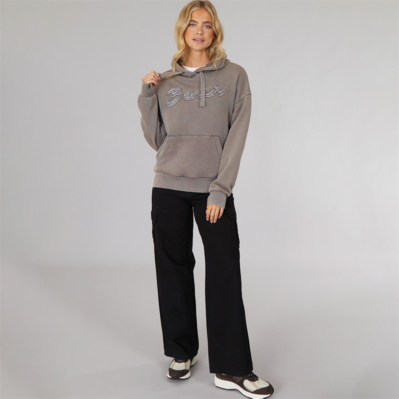 Sweat à capuche Trait femmes Graphite Grey - Image 4