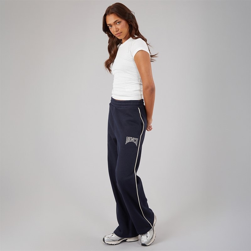 Damen - Sura Jogginghose mit weitem Bein Navy - Bild 3